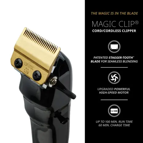 Wahl Magic clip Cordless Black