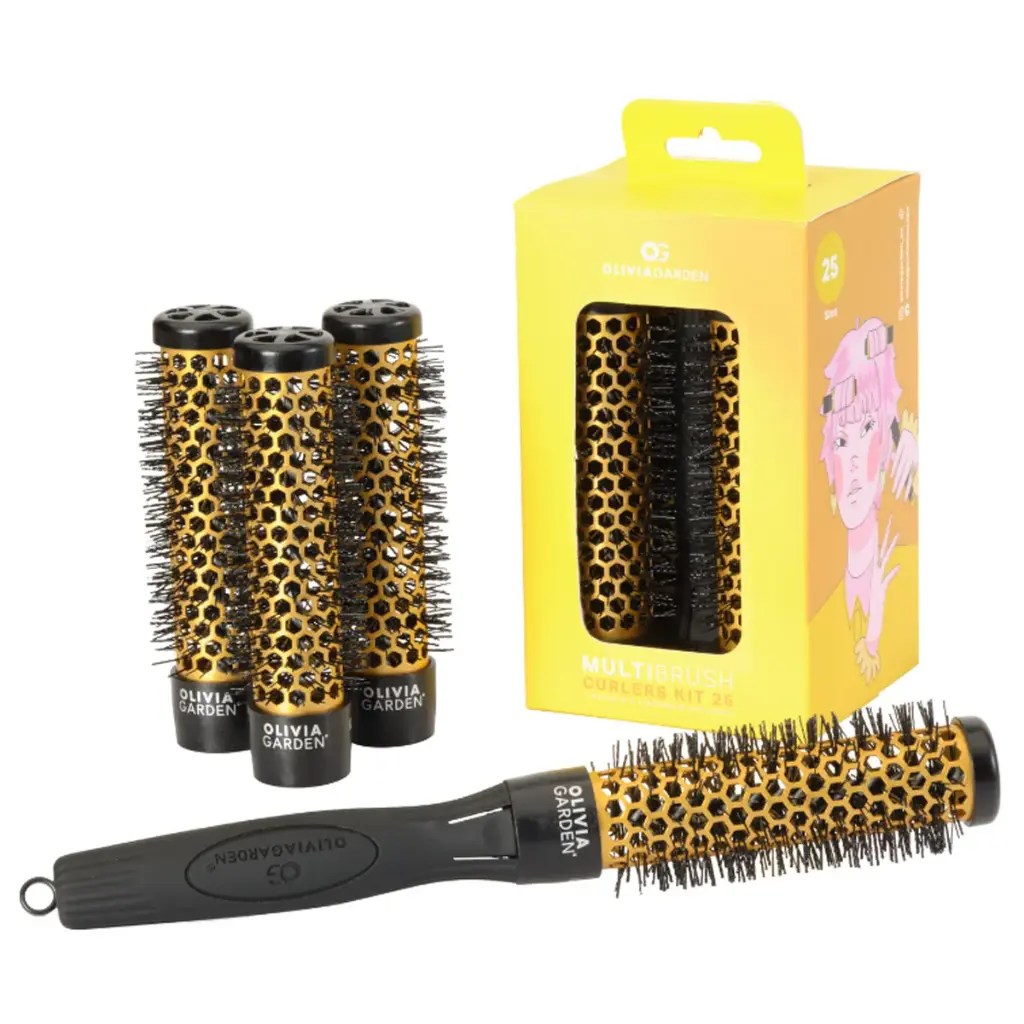 Olivia Garden Multibrush Curlers Kit 25
