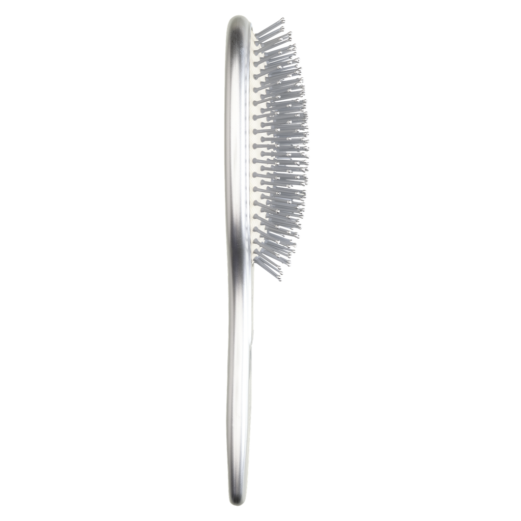 Expert Care Oval Nylon Bristles Silver