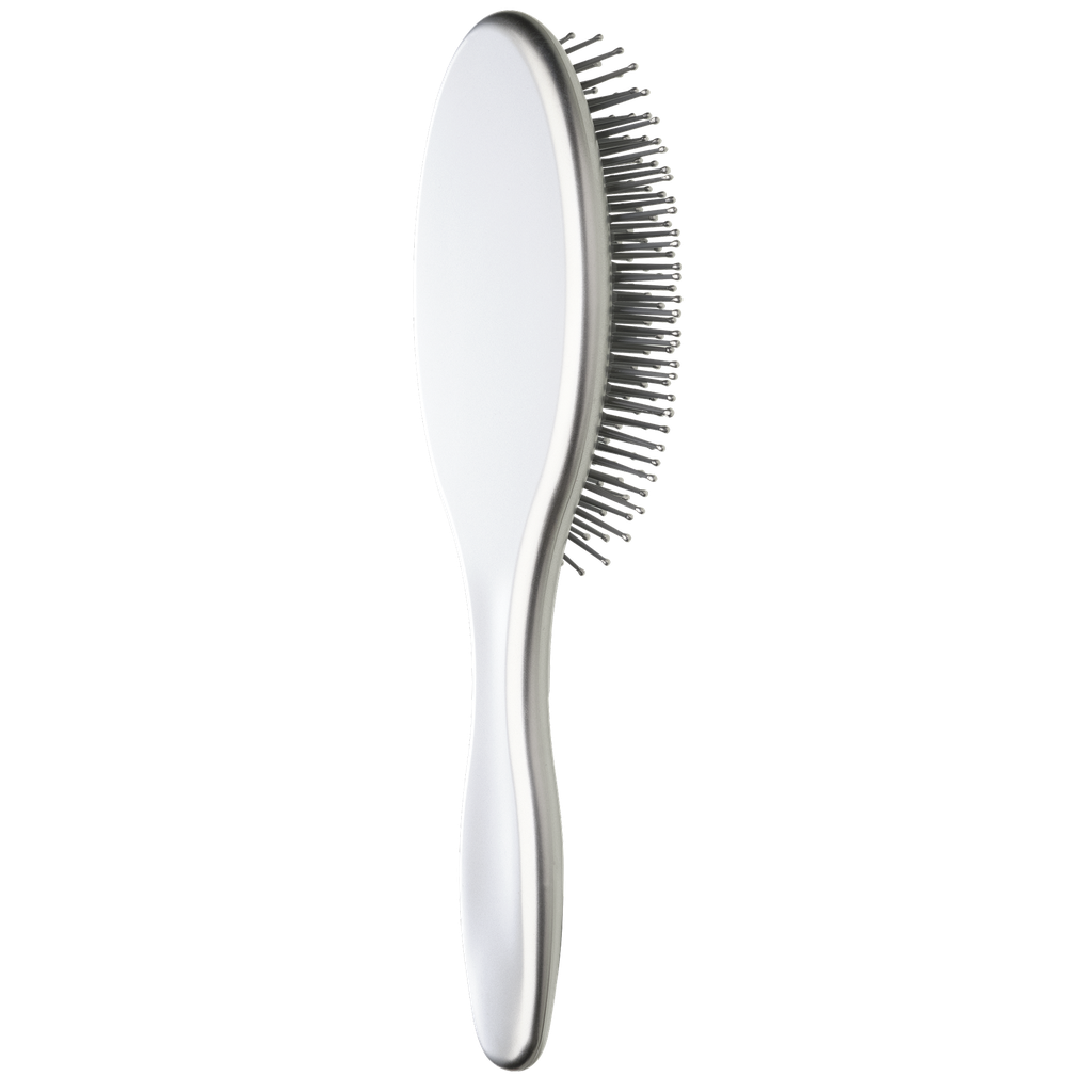 Expert Care Oval Nylon Bristles Silver
