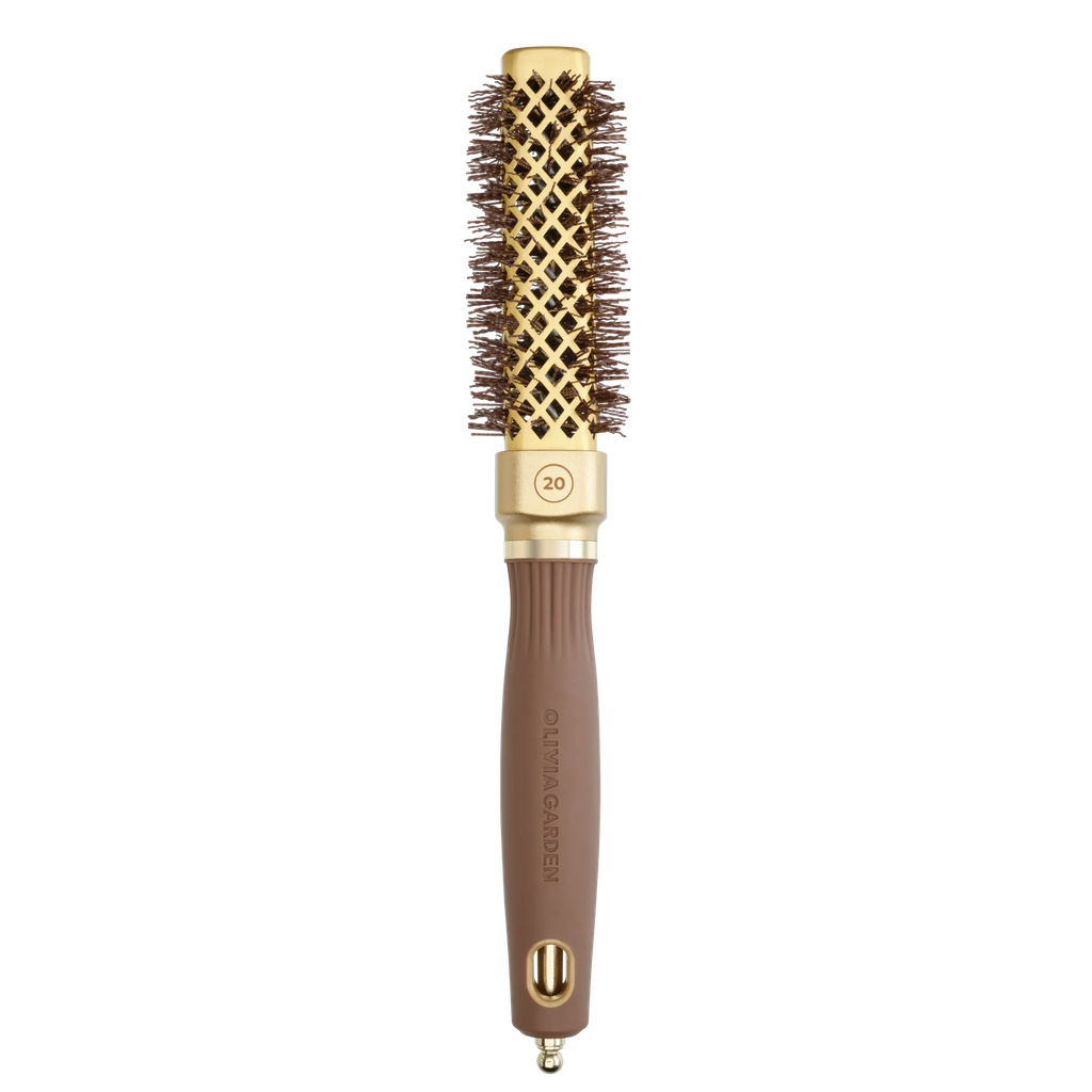 Expert Blowout Straight Wavy Bristle Gold&Brown 20