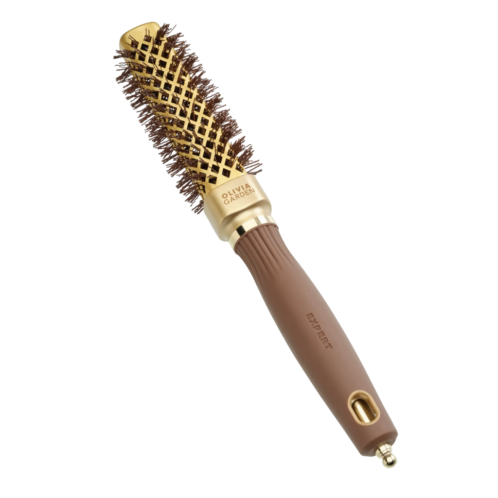 Expert Blowout Straight Wavy Bristle Gold&Brown 20
