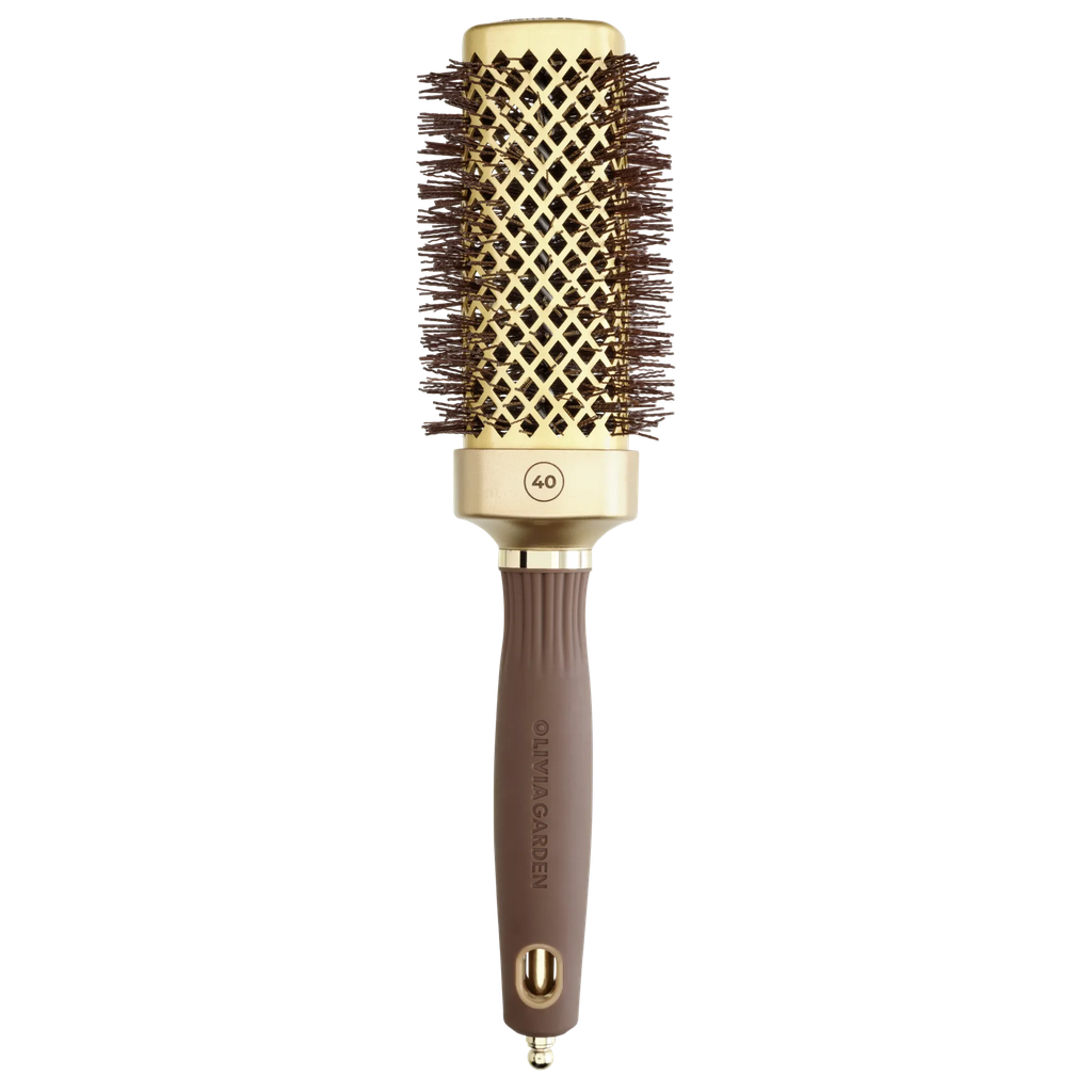 Expert Blowout Straight Wavy Bristle Gold&Brown 40