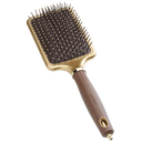 Expert Care Rectangular Nylon Bristle Gold&Brown L