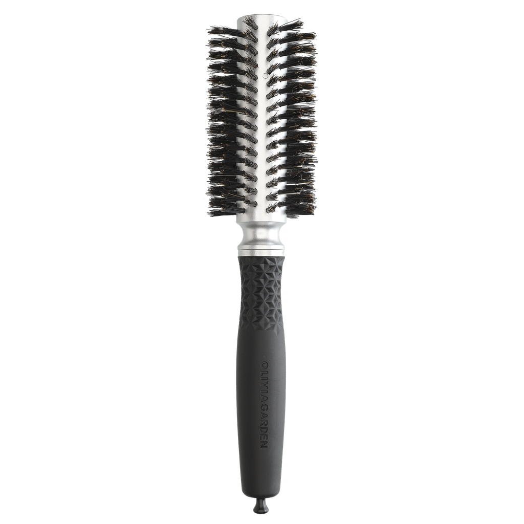 Essential Blowout Soft Boar Bristles Silver 25
