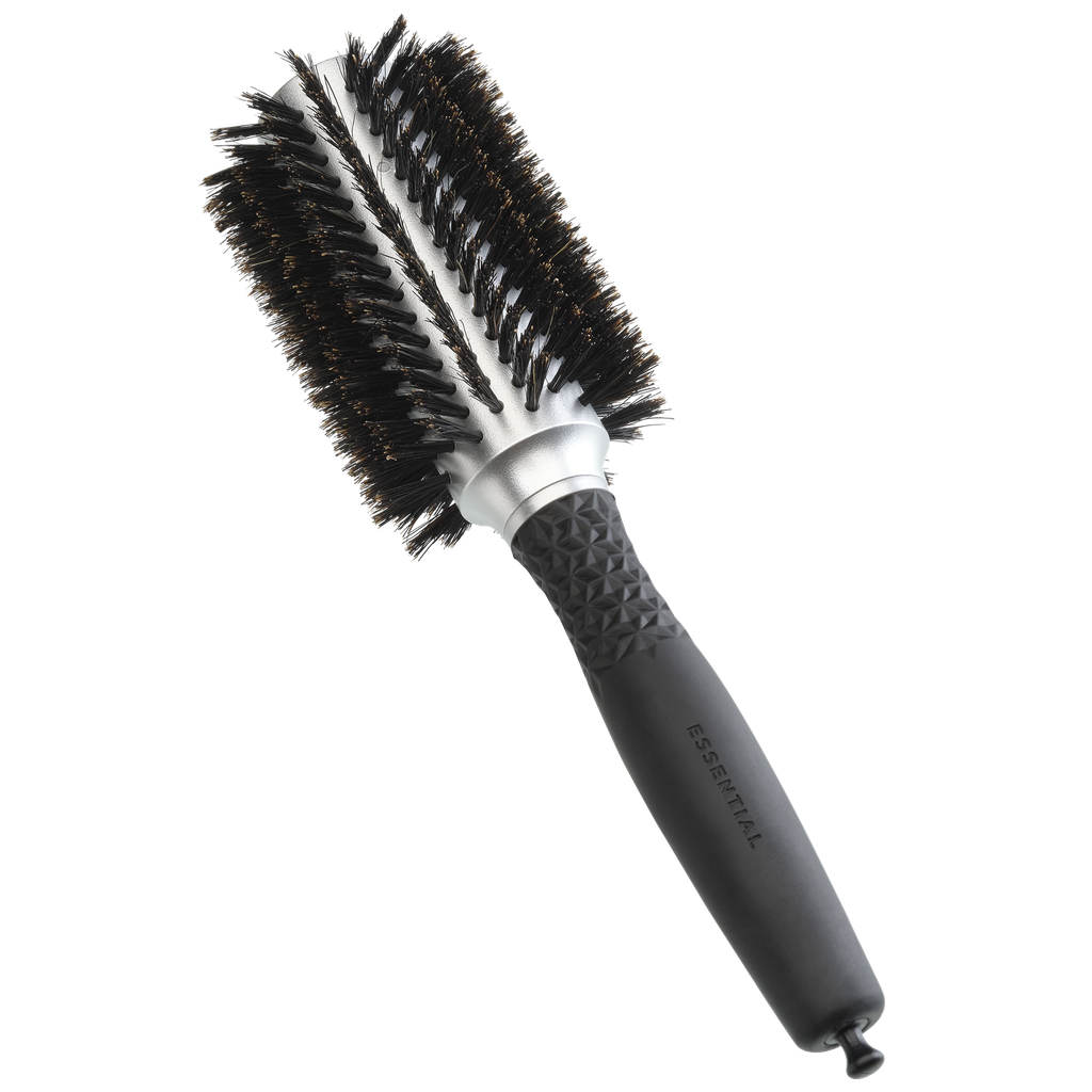 Essential Blowout Soft Boar Bristles Silver 35