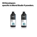 Developper Oxydant Olie Blond Studio 9 tones 30V 3