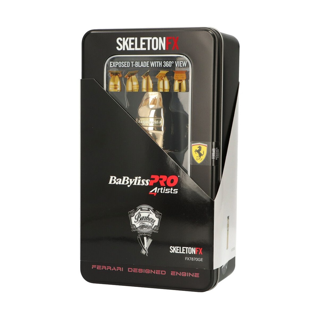 BLACK FX SKELETON OUTLINER  T BLADE