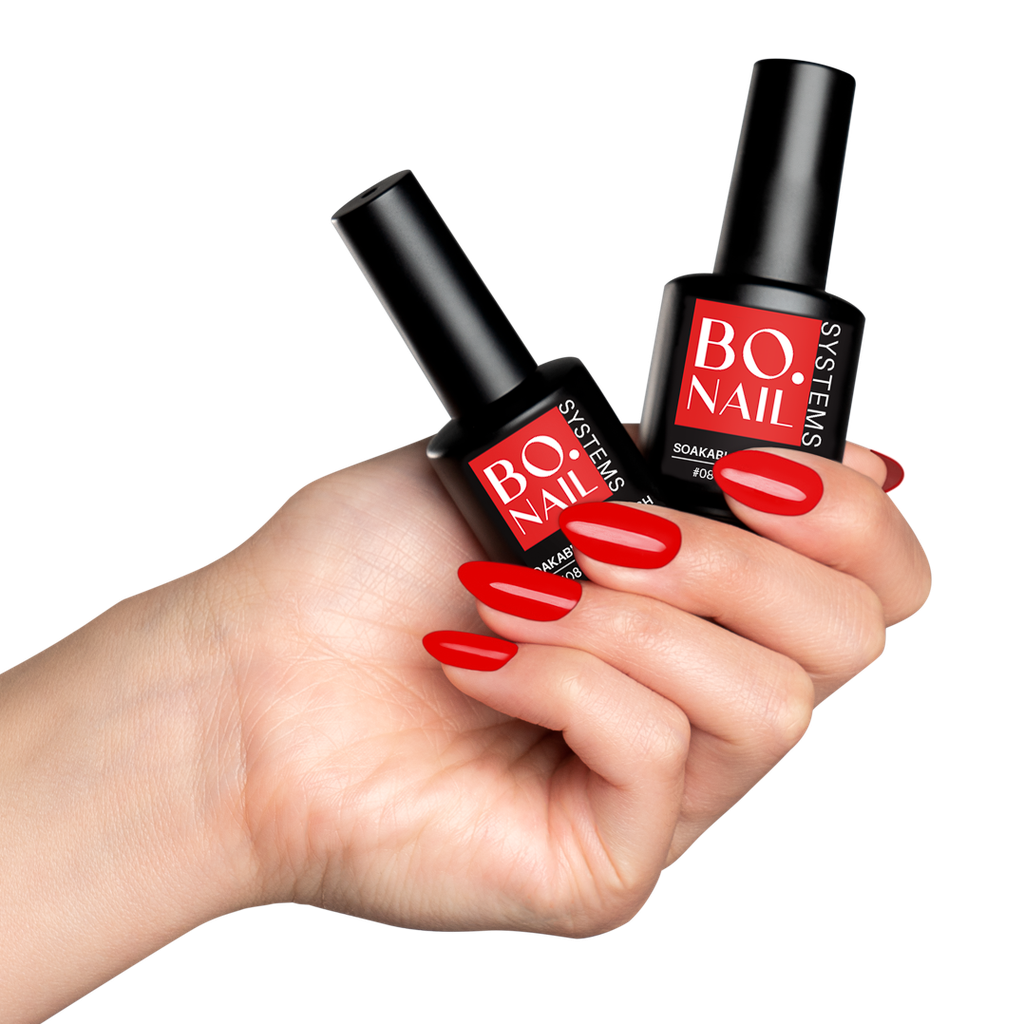 BO. Soakable Gel Polish #081 Red Alert 7ml