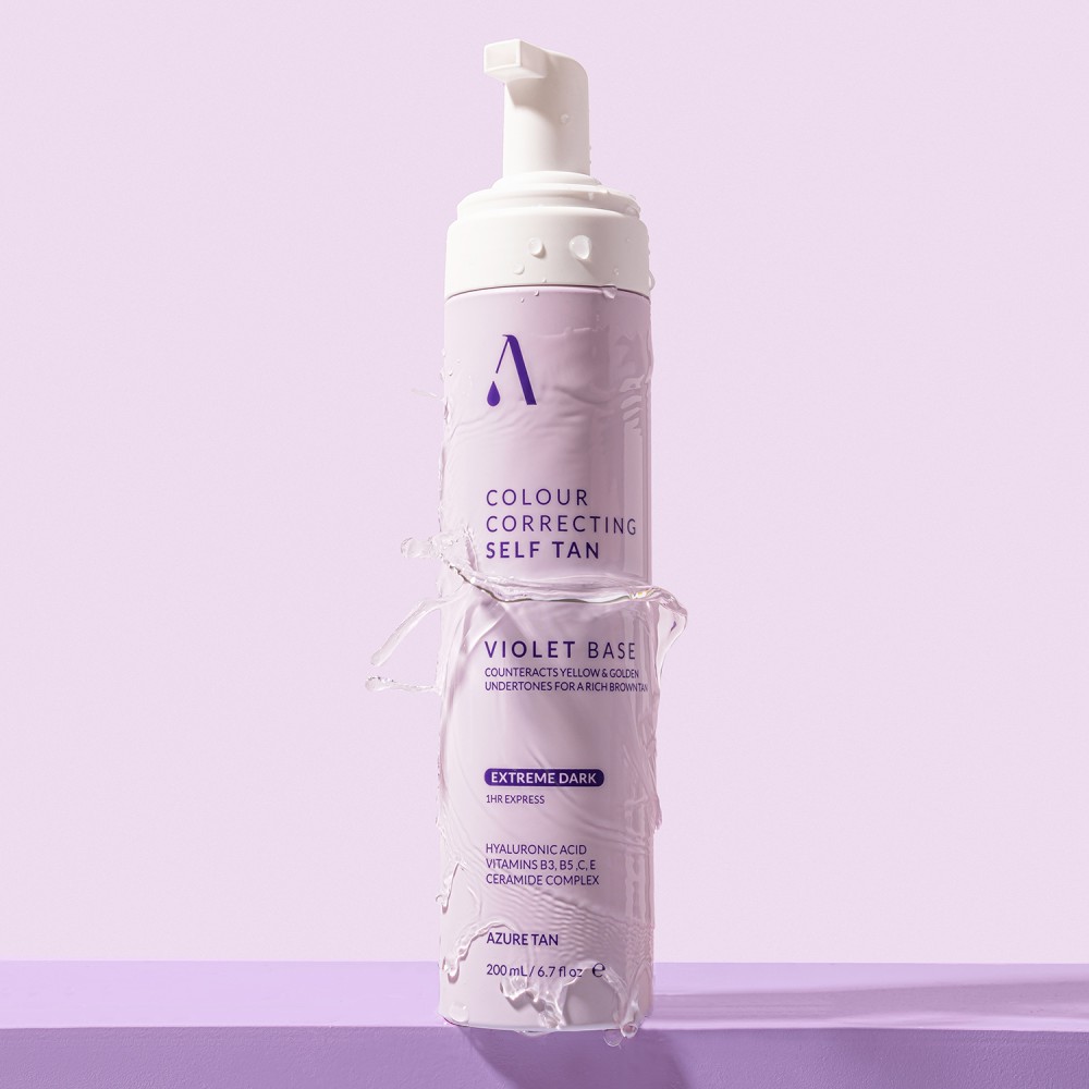Self Tan Mousse Violet Base Extreme Dark 200ml