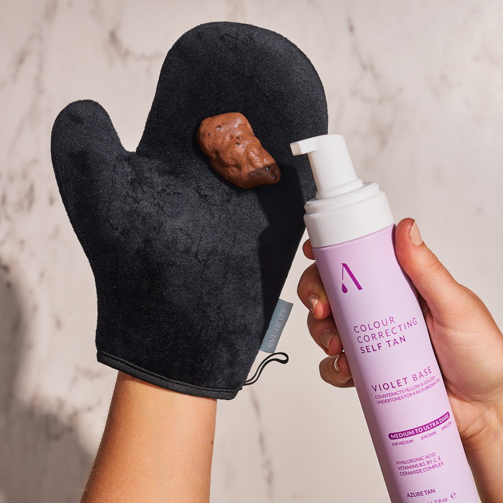 Self Tan Mousse Violet Base Medium To Ultra Dark 200ml