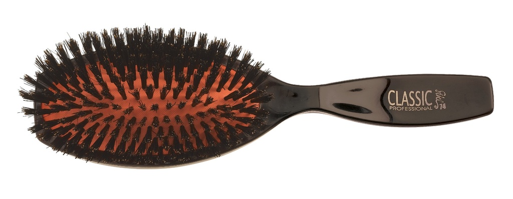[S8454552] SIBEL Platte borstel Classic 74 Pneumatisch ovaal zwart