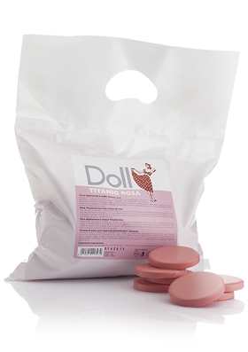 [IT1007] Doll Hars Schijfjes Roze 1kg