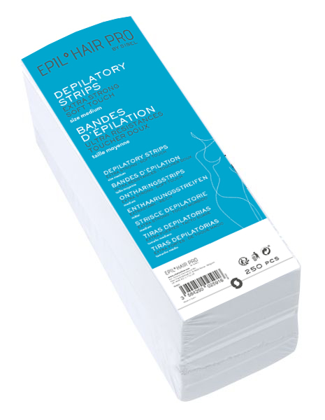 EPILEERSTRIPS 20X7,5CM 250ST 80GRM