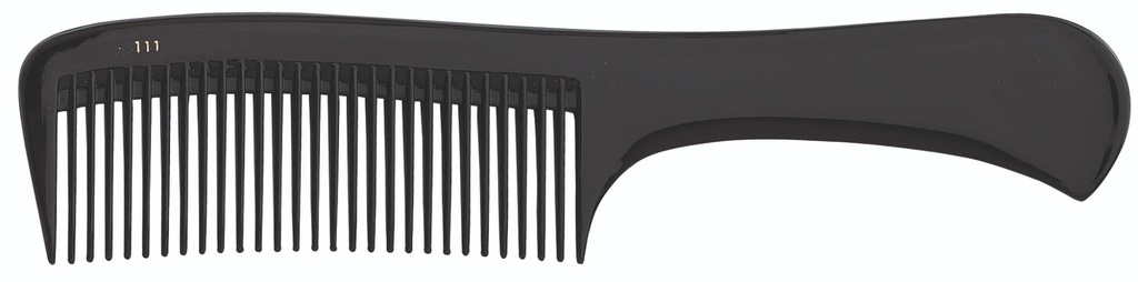 [S4011109] Peigne à manche Noir 20.5cm