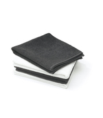 [S3500302] INVINCIBLE KATOENEN HANDDOEK 50X80CM ZWART SIBEL