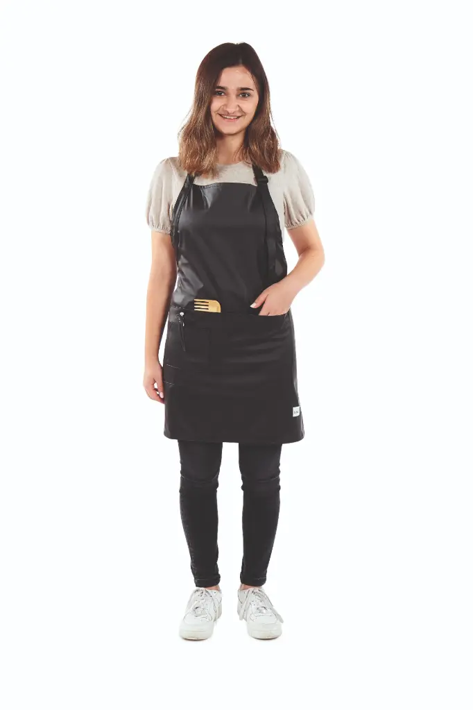 [S596375202] KAPPERSSCHORT CARINE ZWART