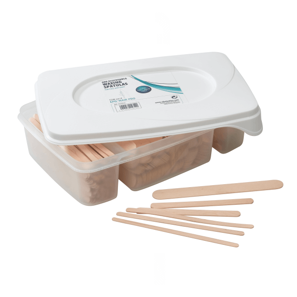 [P001305] KIT MET HOUTEN SPATELS 3 FORMATEN 400ST
