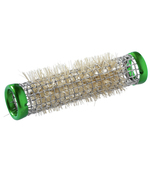 [P001332] KRULLER METAAL 15MM 12 STK GROEN