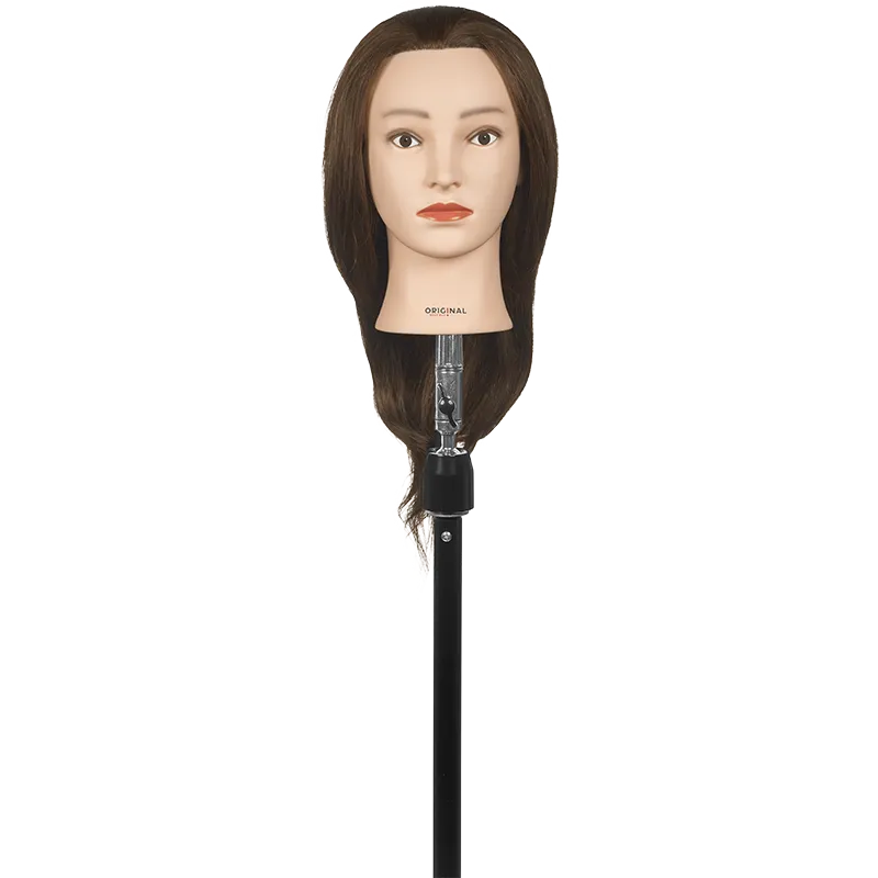 [S0030261] OBB Oefenhoofd Elena Donkerbruin 60cm