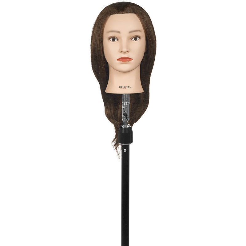 [S0030261] OBB Tête d'exercice Elena Brun foncé 60cm