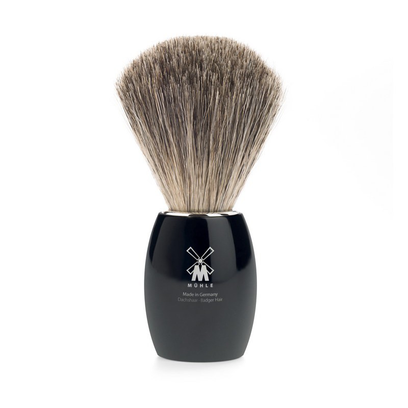 MUHLE MODERN SCHEERBORSTEL ZWART DASHAAR