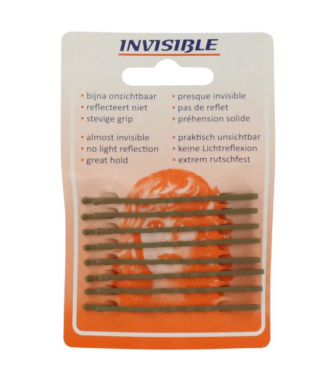 Newey Hairclips - Invisible- Lang Blond