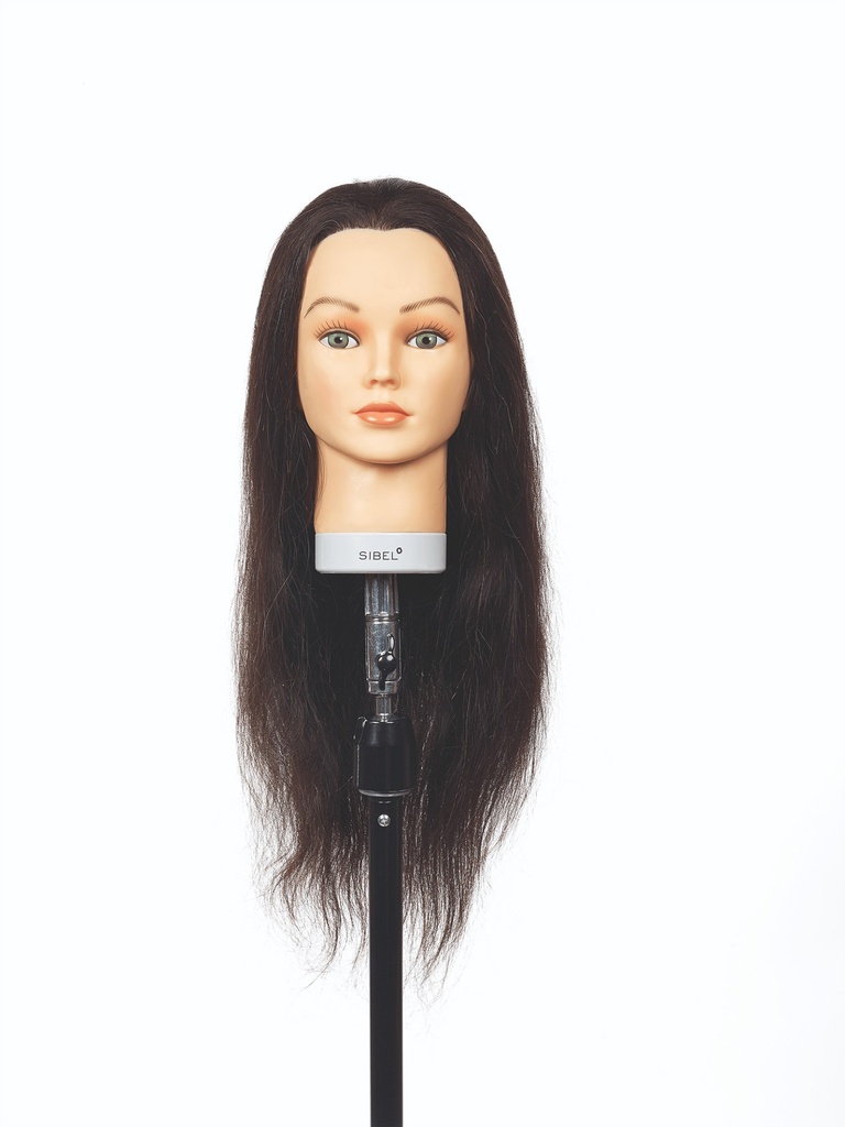 [S0040501] SIBEL Trainingshoofd Jenny Donkerbruin 40-60cm