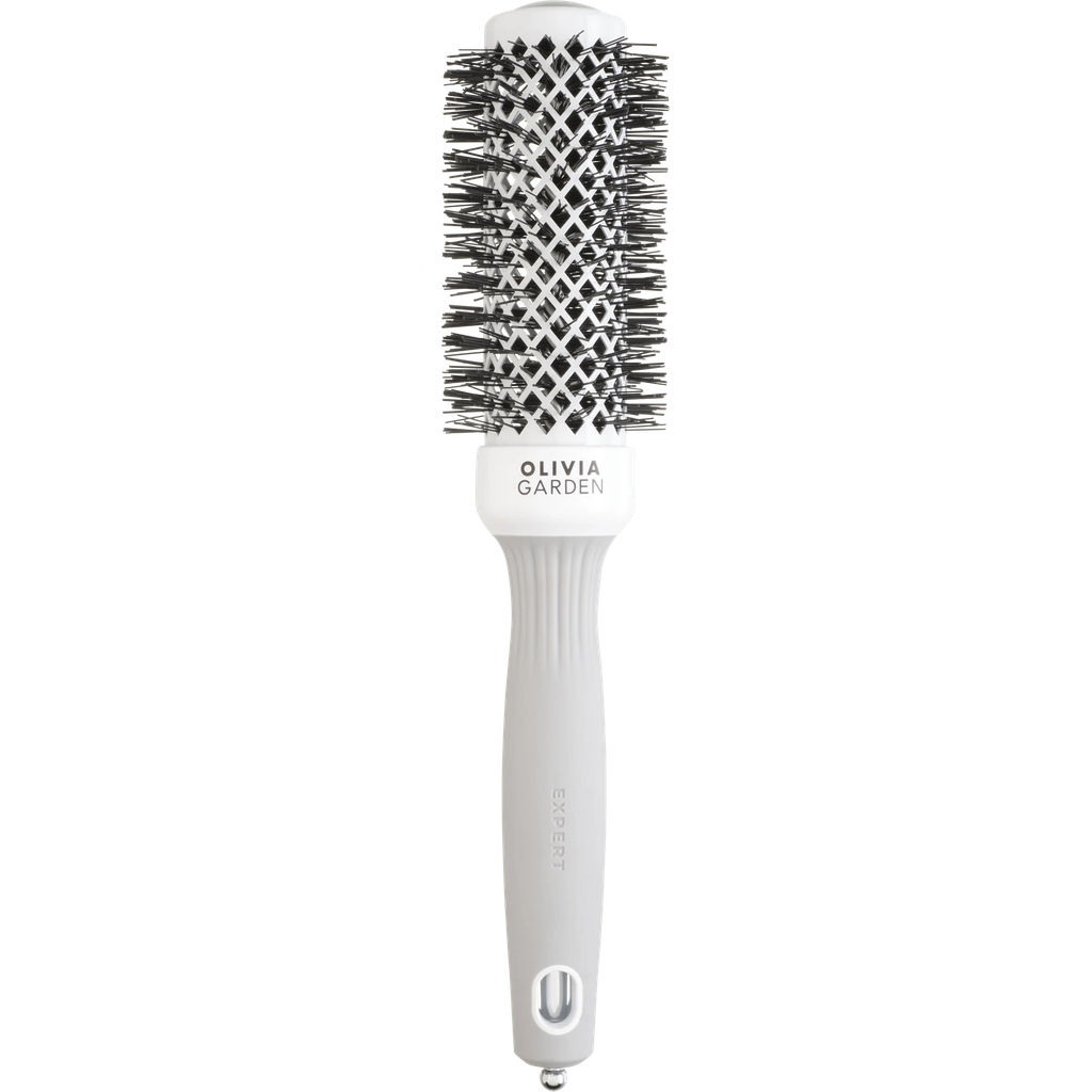[ID2004] Olivia Garden Expert Blowout Shine White&Grey 35
