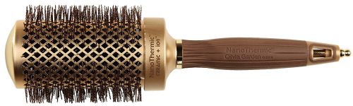 Olivia Garden Expert Blowout Shine Wavy Bristle Gold&Brown 55