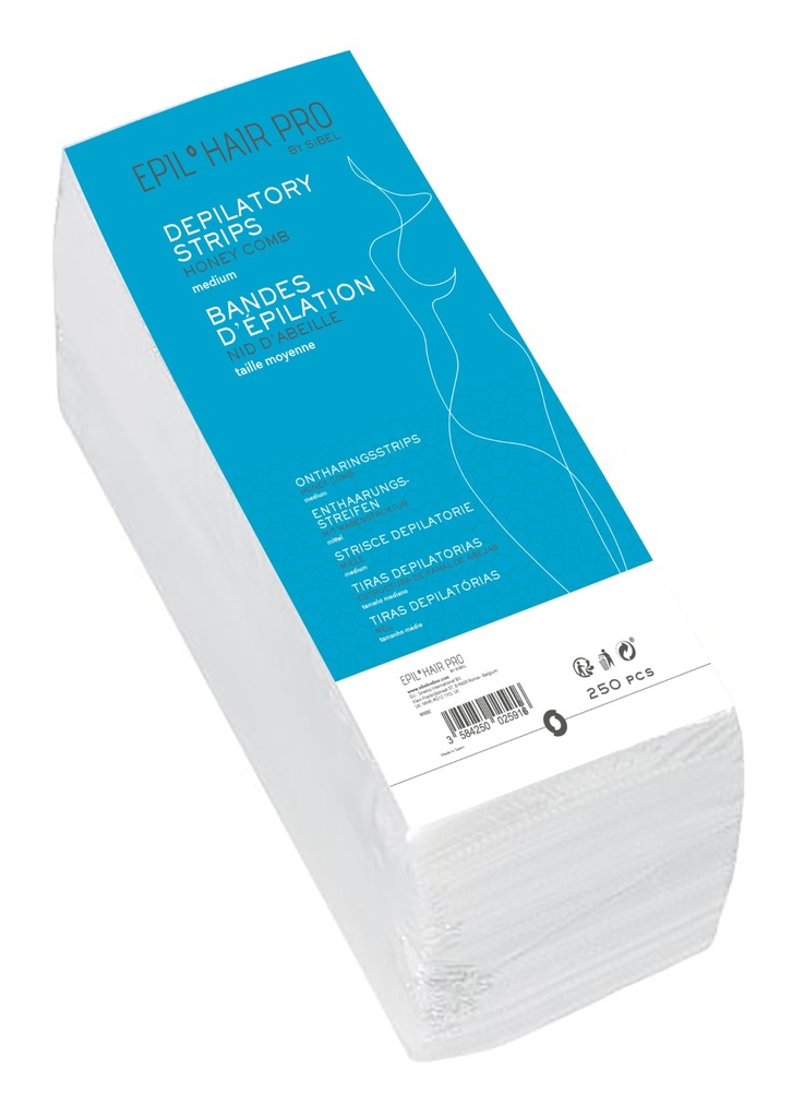 [P001295] SIBEL EHP Bandes d'épilation Miel 20cm 250 pcs