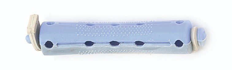 [S4500729] SIBEL Cold Wave Bigoudis Gris/Bleu Court 12 pcs
