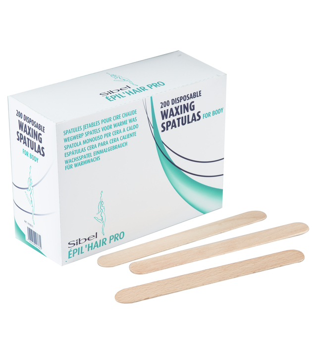 Boîte de 200 spatules en bois 15cm