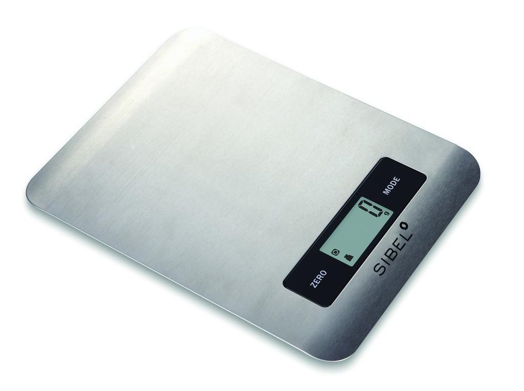 [S0002004] SIBEL Digitale Weegschaal Staal Style 2 met Touch Screen