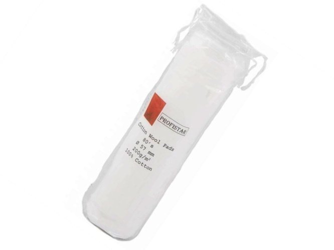 [88702210] PROFISTAR WATTENSCHIJFJES ROND 80st - 100% COTTON