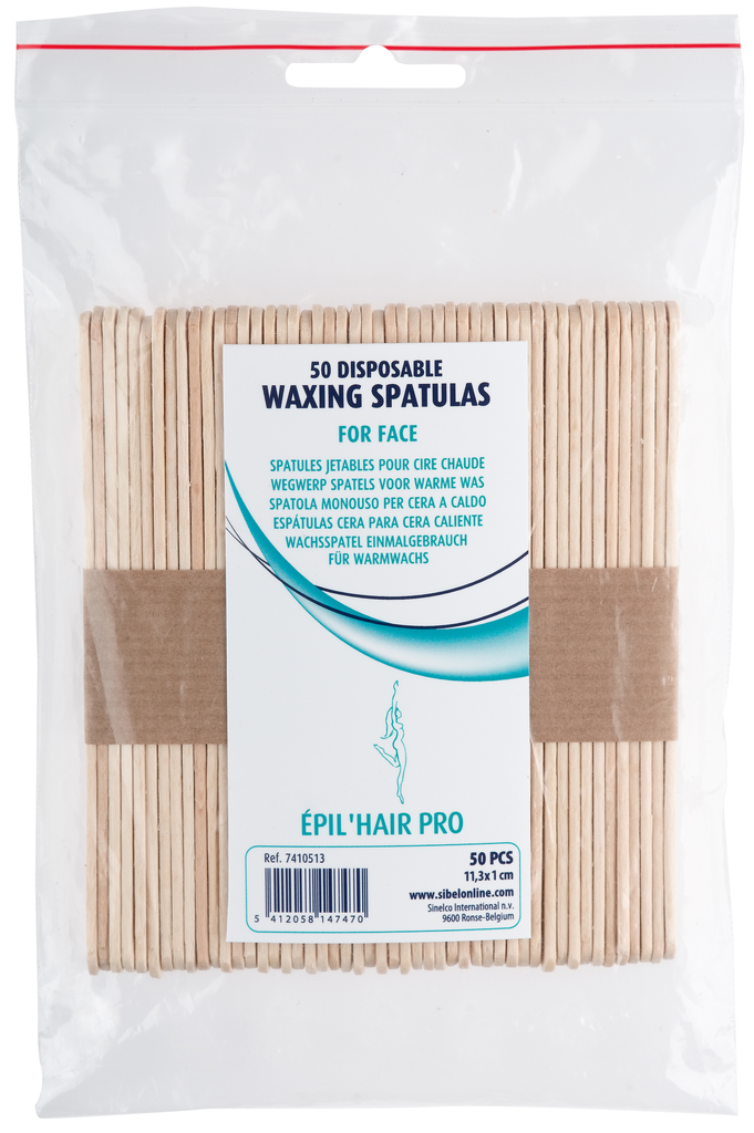 [P001304] Sachet de 50 spatules jetables en bois