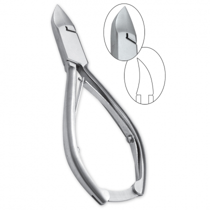 Kniptang Gebogen BS