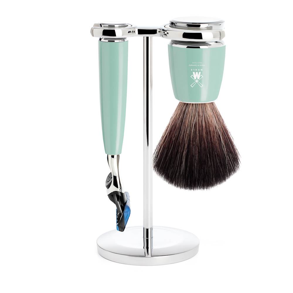 [s21m224f] Mühle Rytmo Set Mint Black Fibre