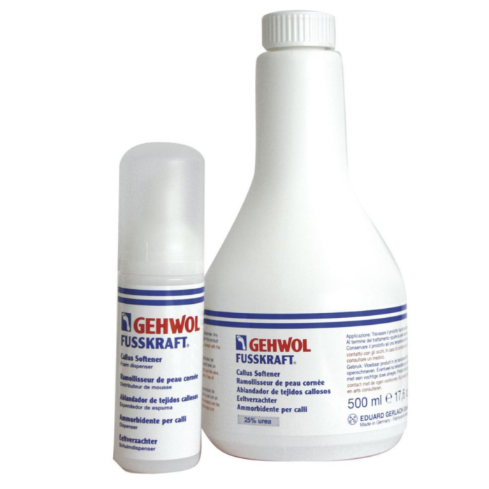 [5458] Gehwol Fusskraft Émollient callosités Mousse 500ML
