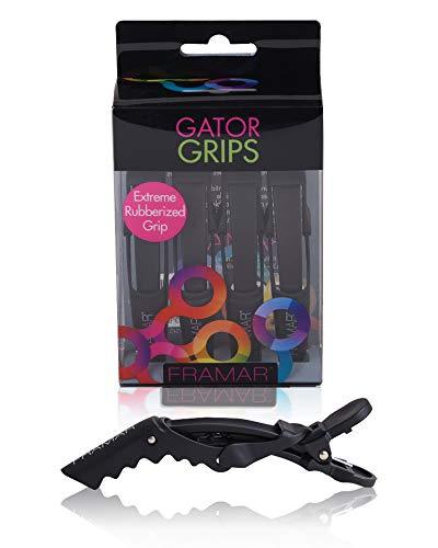 [91002] Framar Gator Grips Black 4 pcs