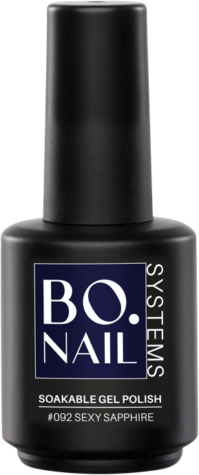 BO. Soakable Gel Polish #092 Sexy Sapphire 7ml