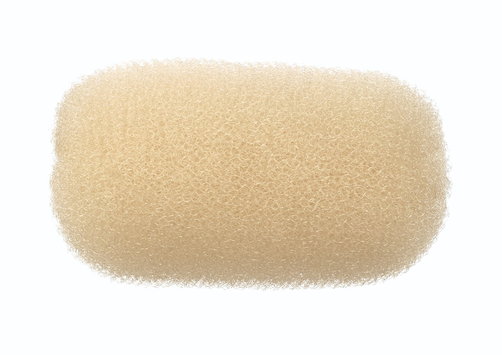 [S9503001] SIBEL Donut à chignon Updo Nylon Blond 13cm