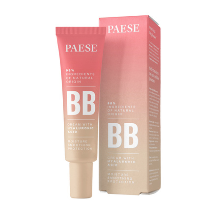 PAESE BB Cream with hyaluronic acid (01 IVORY)