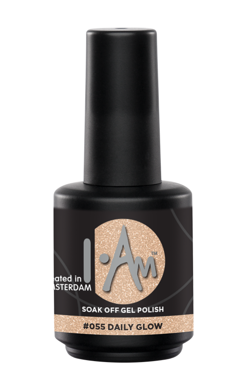 [1212177109] I.Am Soak Off Gel Polish #055 Daily Glow (15ml)