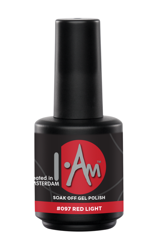 I.AM Soak Off Gel Polish #097 Red Light 15ml