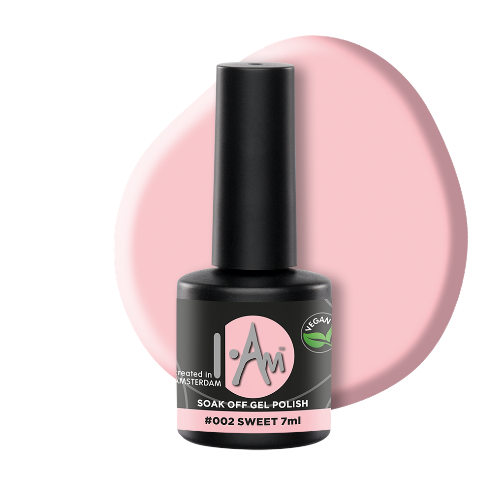 [1212177003] I.AM Soak Off Gel Polish #002 Sweet 7ml