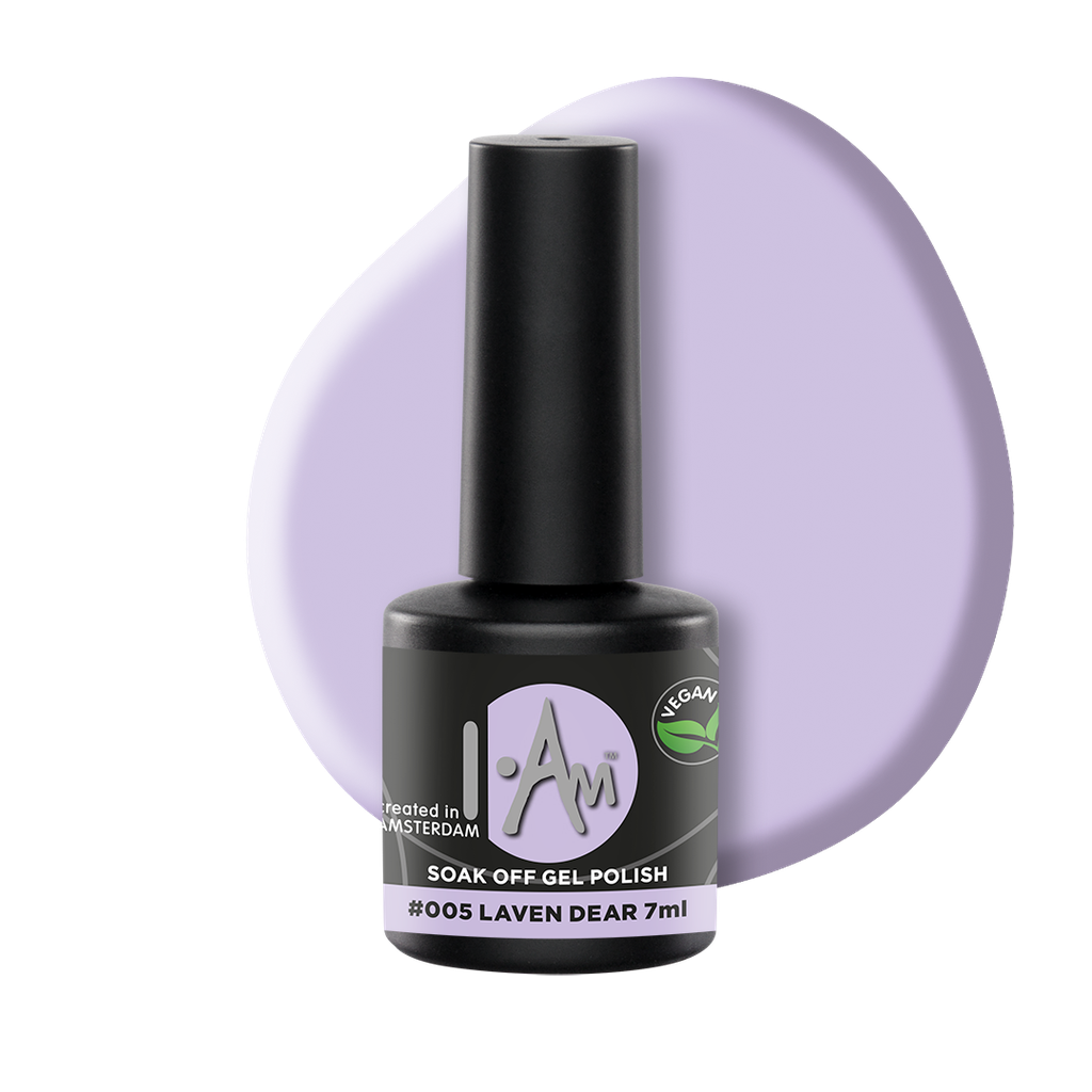 [1212177009] I.AM Soak Off Gel Polish #005 Laven Dear 7ml