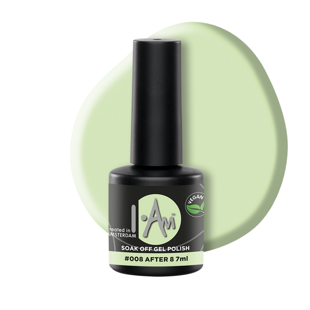 [1212177015] I.AM Soak Off Gel Polish #008 After 8 7ml