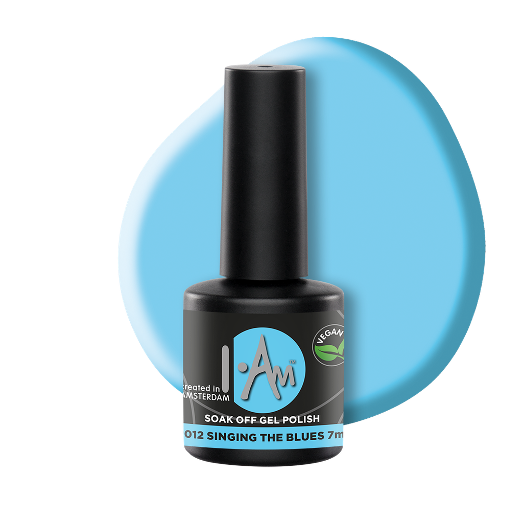 [1212177023] I.AM Soak Off Gel Polish #012 Singing The Blues 7ml
