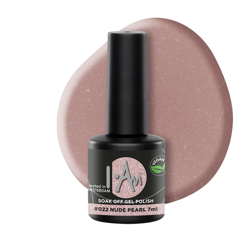[1212177043] I.AM Soak Off Gel Polish #022 Nude Pearl 7ml
